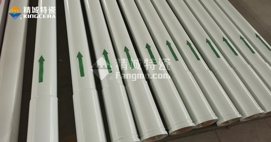 耐磨陶瓷泵管 耐磨陶瓷泵管